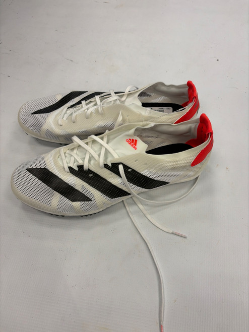 Vist Large View of Product Image Which is Used Adidas Track & Field Cleats Adult White Senior 10