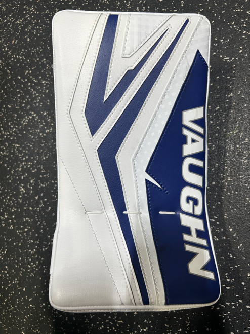 Vist Large View of Product Image Which is Used Vaughn SLR4 Senior Goalie Blocker White