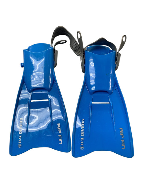 Vist Large View of Product Image Which is Used US Divers Underwater Fins Royal Blue S/M