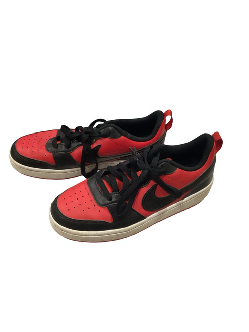 Vist Large View of Product Image Which is Used Nike BASKETBALL SHOES Y Basketball Shoes Y Red And Black Youth 06.5