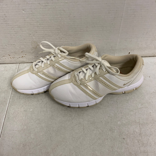 Vist Large View of Product Image Which is Used Nike Womens Golf Shoes White Senior 7