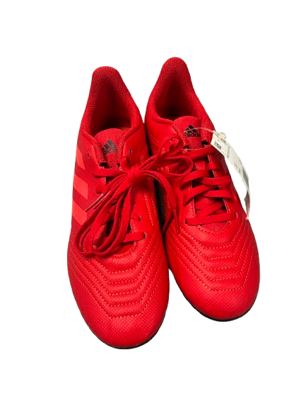 Vist Large View of Product Image Which is Used Adidas Soccer Cleats Red Junior 05