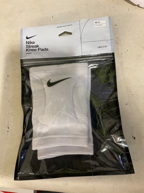 Vist Large View of Product Image Which is Used Nike STREAK VB Knee Pads White Junior