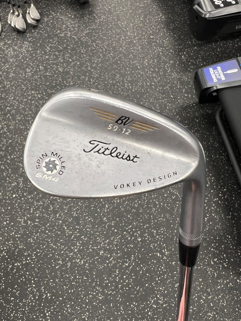 Vist Large View of Product Image Which is Used Titleist VOKEY SM4 Golf Wedge Mens RH 50 Degree