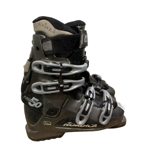 Vist Large View of Product Image Which is Used Nordica NEXT 5.0 Boys DH Ski Boot Black 240 MP - J06 - W07