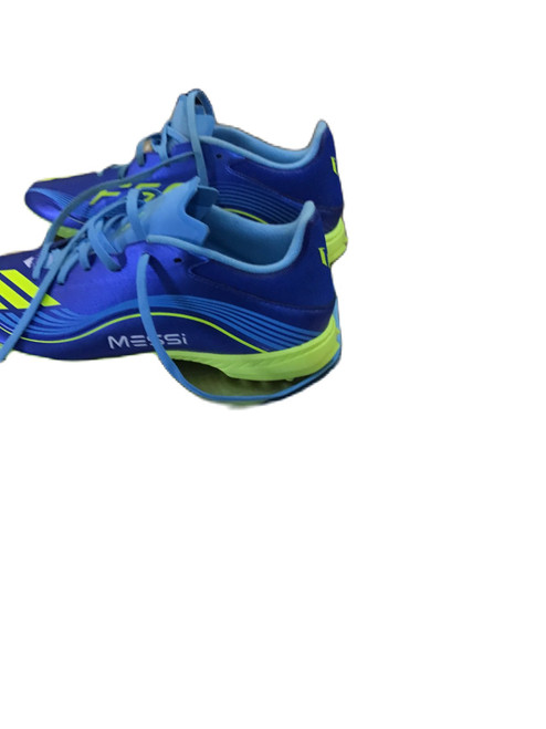 Vist Large View of Product Image Which is Used Adidas JQ6613 Soccer Turf Shoes Royal Blue Senior 8
