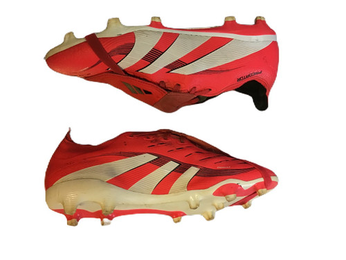 Vist Large View of Product Image Which is Used Adidas ID1319 Soccer Cleats Red Senior 7.5