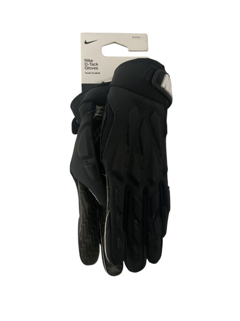 Vist Large View of Product Image Which is Used Nike D-TACK LINEMAN GLOVES FB Gloves Black MD