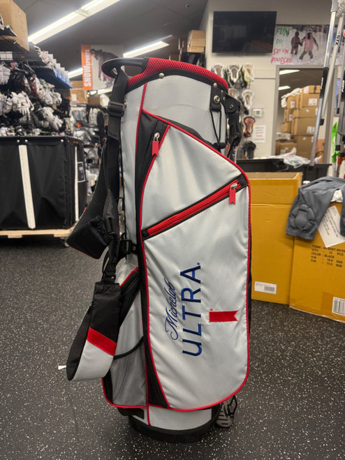 Vist Large View of Product Image Which is Used MICHELOB ULTRA Mens Stand Bag Silver