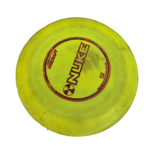 Vist Large View of Product Image Which is Used Discraft DISCRAFT NUKE Disc Golf Driver Yellow