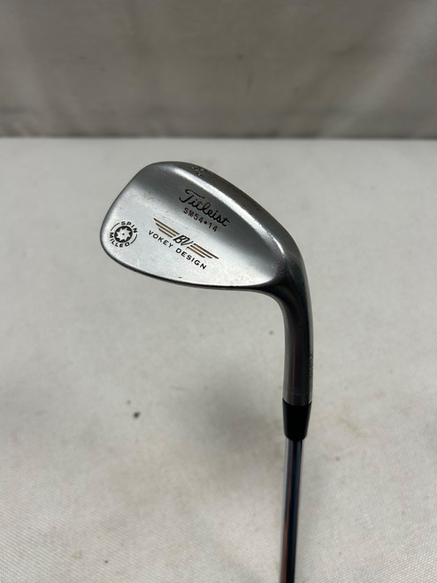 Vist Large View of Product Image Which is Used Titleist SM54.14 VOKEY DESIGN Golf Wedge Mens RH 54 Degree