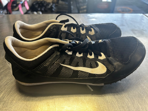 Vist Large View of Product Image Which is Used Nike Track & Field Cleats Adult Black Senior 9.5