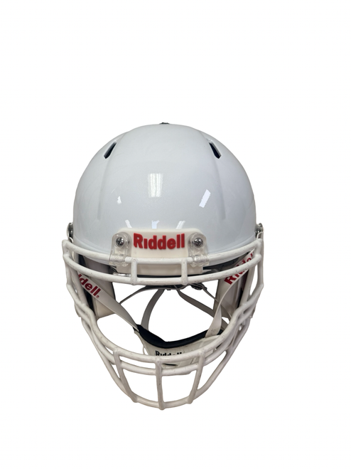 Vist Large View of Product Image Which is Used Riddell SPEED Icon 2019 Varsity Football Helmet White MD R41197