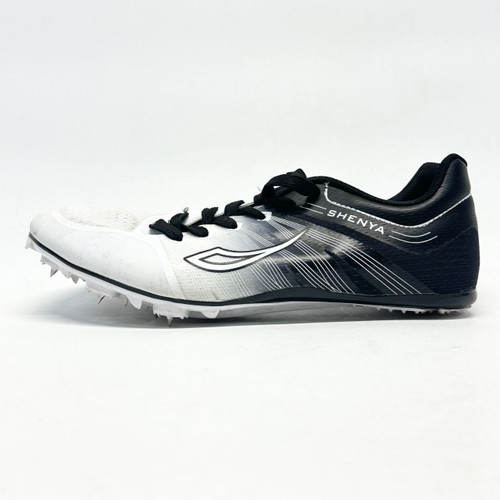 Vist Large View of Product Image Which is Used SHENYA TRACK SHOES Track & Field Cleats Adult White Senior 6.5