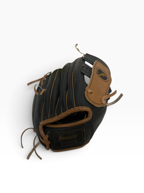 Vist Large View of Product Image Which is Used Franklin RTP BB/SB Glove T-ball Brown 9"