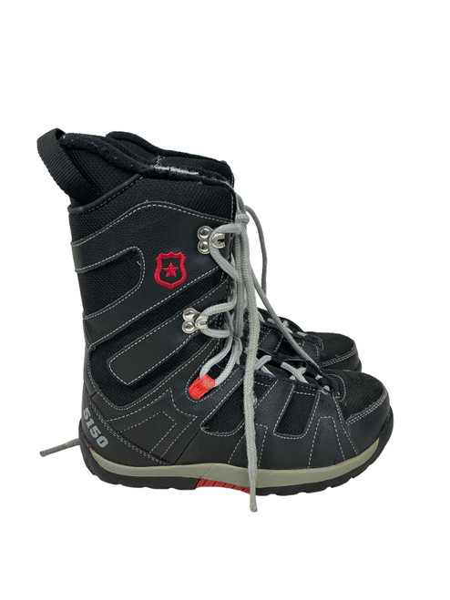Vist Large View of Product Image Which is Used 5150 5150 SNOWBOARD BOOTS Boys Snowboard Boots Black Junior 05