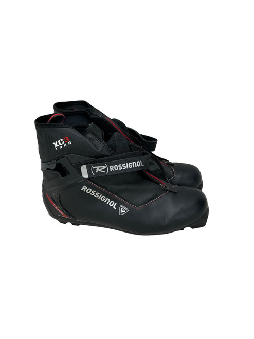 Vist Large View of Product Image Which is Used Rossignol XC3 TOUR Mens NNN XC Ski Boots Black M 11-11.5
