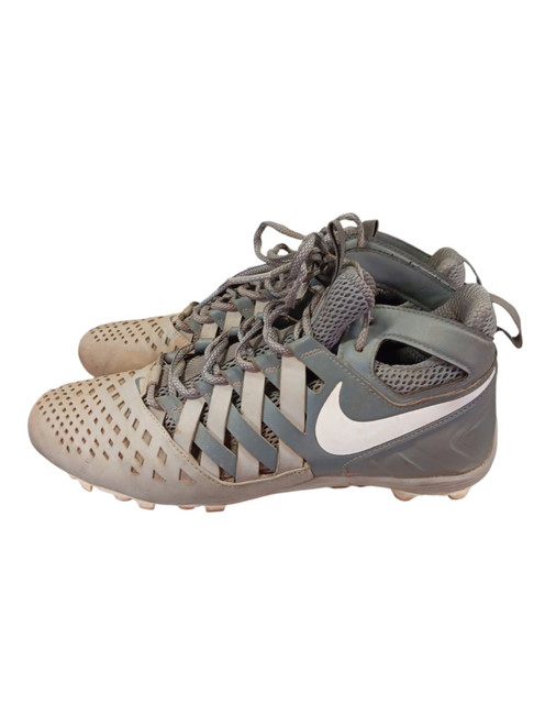 Vist Large View of Product Image Which is Used Nike LAX Cleats Mens Grey Senior 10.5