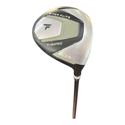 Vist Large View of Product Image Which is Used Top Flite TI MATRIX Mens Fairway Wood RH 3 Wood