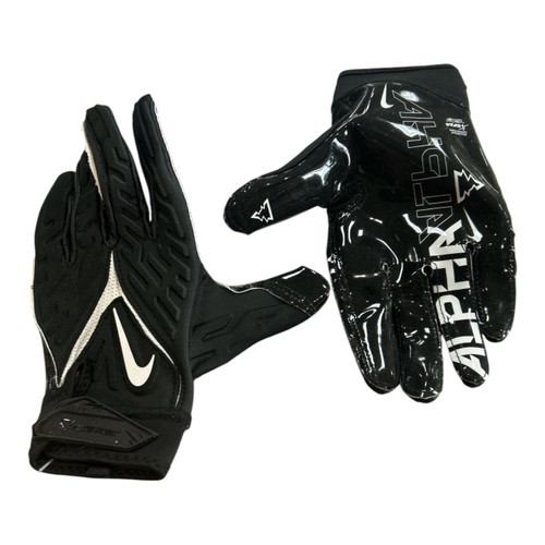 Vist Large View of Product Image Which is Used Nike ALPHA ADULT FB GLOVES MD FB Gloves Black MD