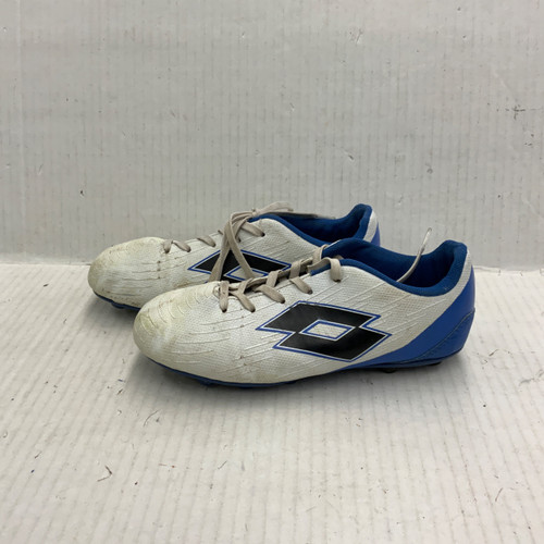 Vist Large View of Product Image Which is Used Lotto Soccer Cleats White Junior 04