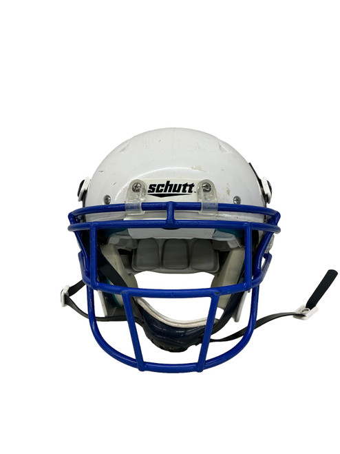 Vist Large View of Product Image Which is Used Schutt RECRUIT HYBRID FB Helmet White MD
