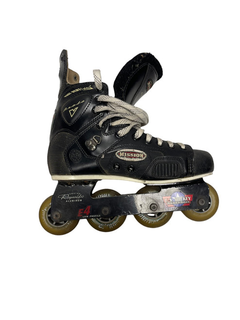 Vist Large View of Product Image Which is Used Mission Roller Hockey Skates Black Senior 6