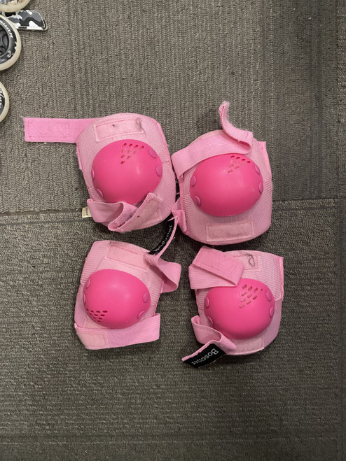 Vist Large View of Product Image Which is Used Inline Protective Set Pink SM