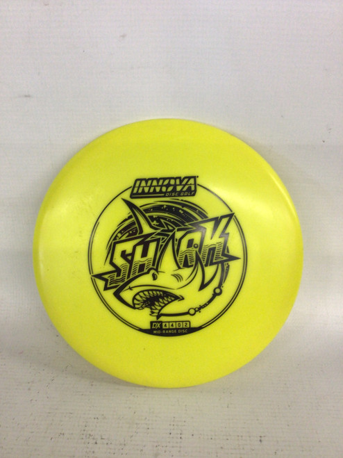 Vist Large View of Product Image Which is Used Innova SHARK Disc Golf Mid Range Yellow