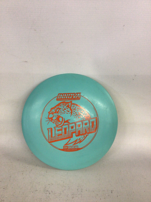 Vist Large View of Product Image Which is Used Innova LEOPARD Disc Golf Driver Carolina Blue