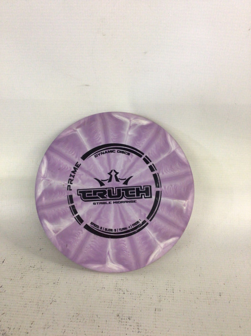 Vist Large View of Product Image Which is Used Dynamic Discs TRUTH Disc Golf Mid Range Purple