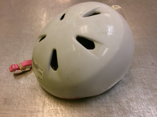 Vist Large View of Product Image Which is Used Bern Snowsport Helmet Youth White SM