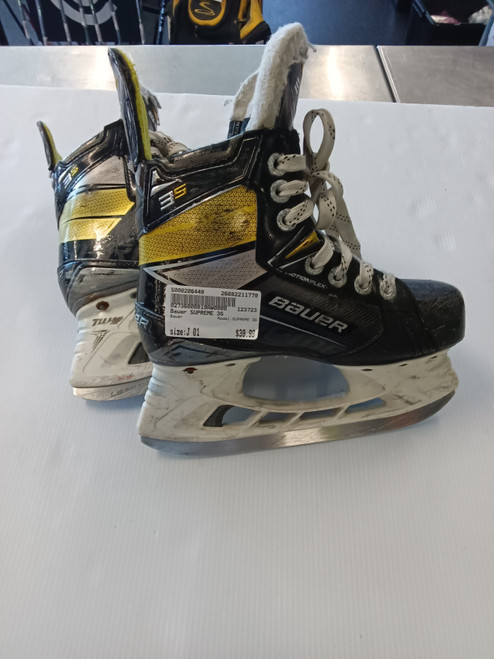 Vist Large View of Product Image Which is Used Bauer SUPREME 3S Junior Hockey Skate Junior 01
