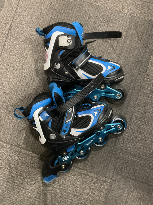 Vist Large View of Product Image Which is Used MAMMYGOL Child Rec Fitness Skates Royal Blue Youth 10.0
