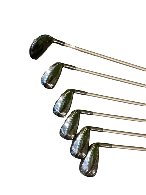 Vist Large View of Product Image Which is Used Cobra HYBRID SPLIT RAILS Mens Iron Set RH 4I-9I