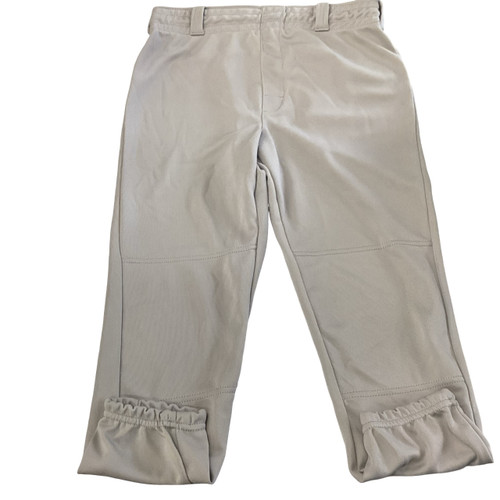 Vist Large View of Product Image Which is Used Rawlings BASEBALL PANTS BB/SB Pant Boys Grey LG
