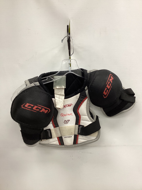 Vist Large View of Product Image Which is Used CCM U+ FIT03 Youth Shoulder Pads LG