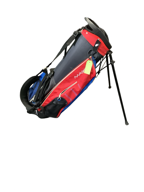 Vist Large View of Product Image Which is Used Maxfli JR STAND BAG Jr Stand Bag Red