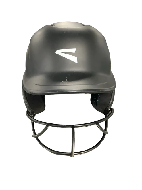 Vist Large View of Product Image Which is Used Easton ALPHA Batting Helmet w/Mask Black M/L