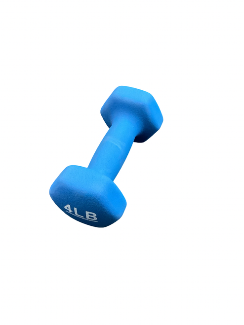 Vist Large View of Product Image Which is Used Hex Dumbbell (Each) 4 lb