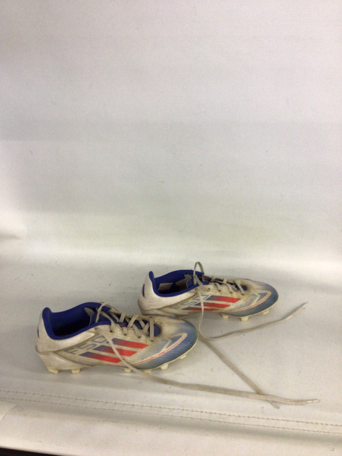 Vist Large View of Product Image Which is Used Adidas Soccer Cleats White Senior 7