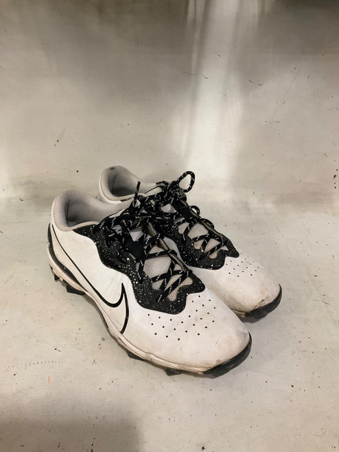 Vist Large View of Product Image Which is Used Nike 9 BB CLEAT BB/SB Cleats White Senior 9