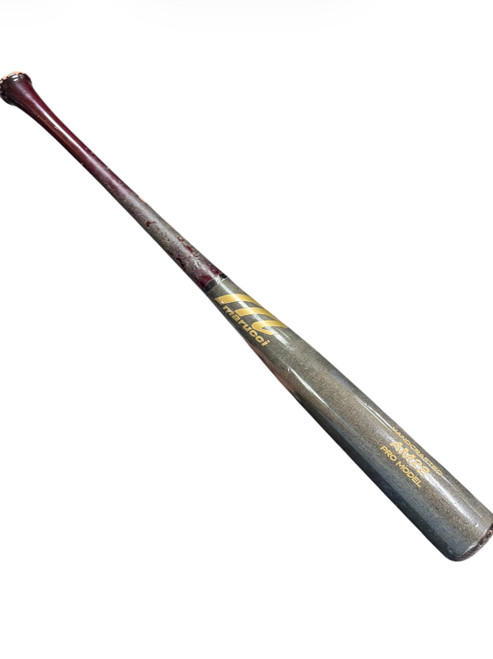 Vist Large View of Product Image Which is Used Marucci AM22 BB/SB Wood Bat 33"