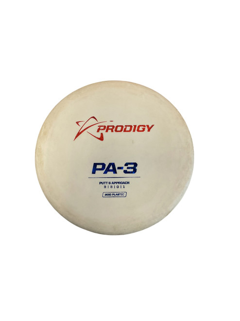 Vist Large View of Product Image Which is Used Prodigy PA-3 Disc Golf Putter White