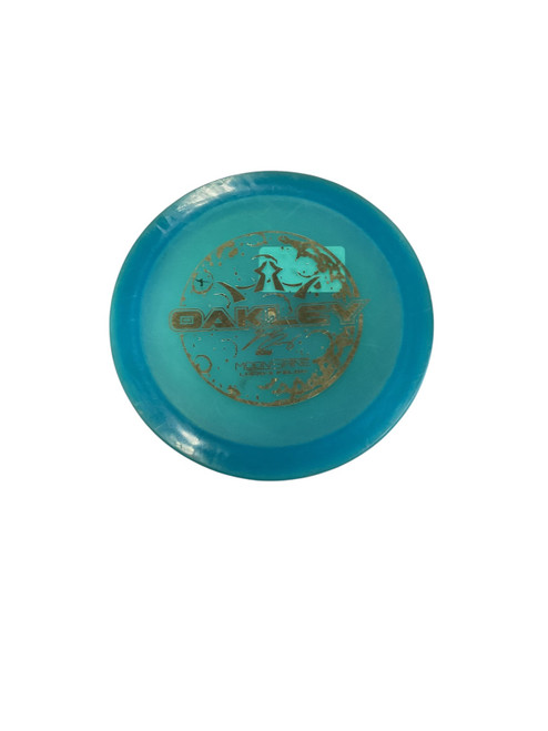Vist Large View of Product Image Which is Used Dynamic Discs OAKLEY MOONSHINE LUCID X FELON Disc Golf Driver Teal