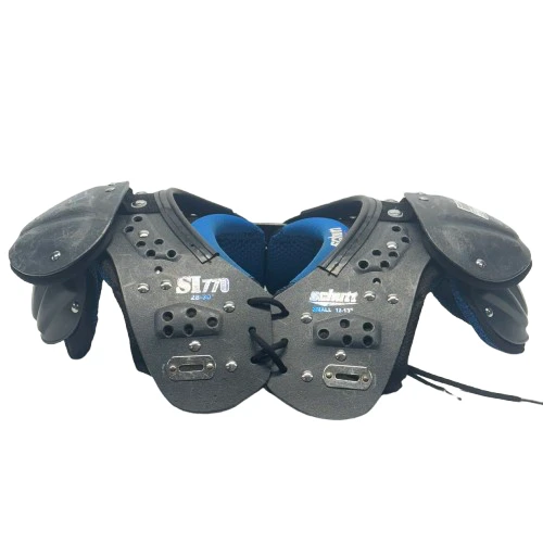 Vist Large View of Product Image Which is Used Schutt SI 770 YOUTH FB Shoulder Pads Grey SM
