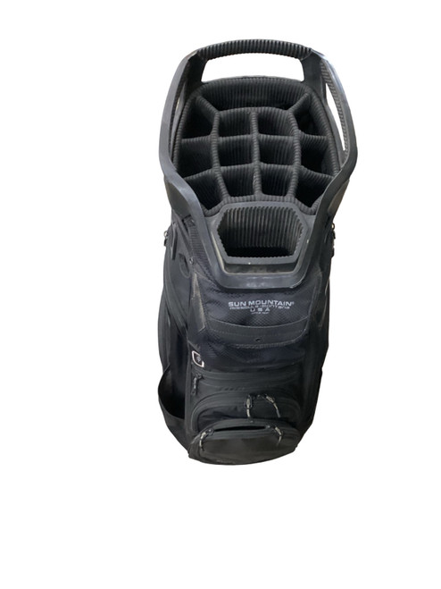 Vist Large View of Product Image Which is Used Sun Mountain C-130 CART BAG Mens Cart Bag Black