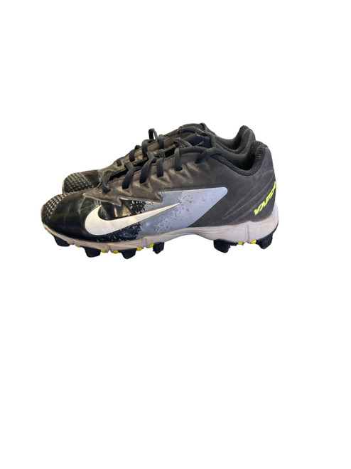 Vist Large View of Product Image Which is Used Nike VAPOR BB/SB Cleats Black Junior 02