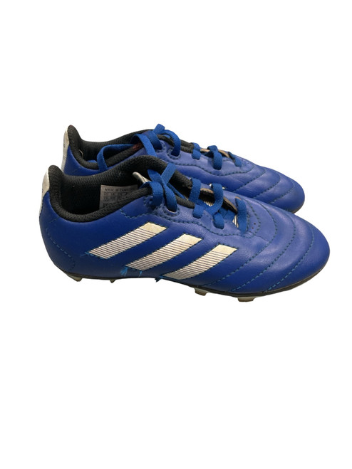 Vist Large View of Product Image Which is Used Adidas ART GW6162 Soccer Cleats Royal Blue Youth 11.0