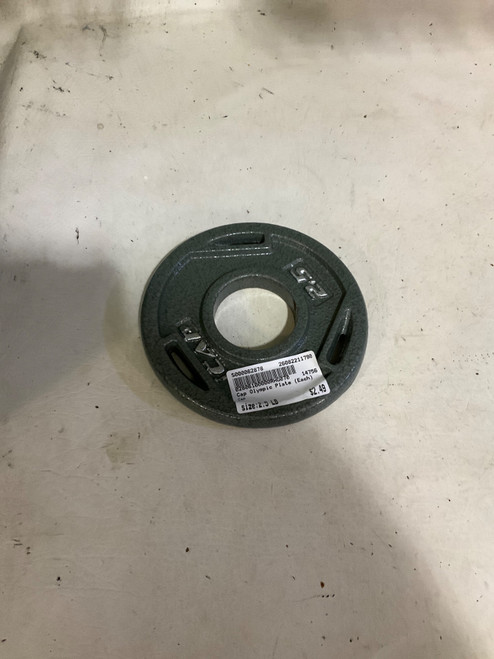 Vist Large View of Product Image Which is Used Cap Olympic Plate (Each) 2.5 lb